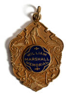 10K gold medal for the 1927 William Marshall Memorial golf tournament, won by Al Espinosa