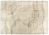 Map of the Back Bay Fens - Showing the public ways...parts of Commonwealth Avenue Beacon Street and Audubon Road...