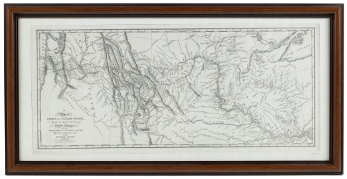 A Map of Lewis and Clark 39 s Track - 571437 L 