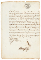 Christianity declaration of a Chinese worker in Cuba, signed in Chinese, 1876