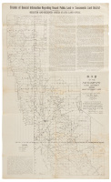 Map of the Sacramento Land District Showing Vacant Government Land; Compiled from Official United States Land Office Records at Sacramento, California