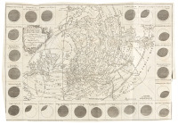 The Geography of the Great Solar Eclipse of July 14 MDCCXLVIII: Exhibiting an accurate Map of all parts of the Earth in which it will be Visible, with the North Pole, according to the latest Discoveries...