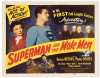 SUPERMAN and the MOLE MEN * Title Lobby Card