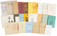 Shelf of Western Americana bibliographical volumes