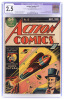 ACTION COMICS Nos. 12 * Ad for DETECTIVE COMICS No. 27 with BATMAN