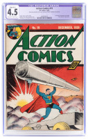 ACTION COMICS No. 19 * SUPERMAN Covers Start