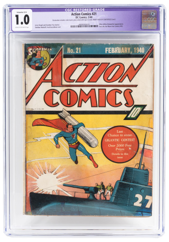 ACTION COMICS No. 21