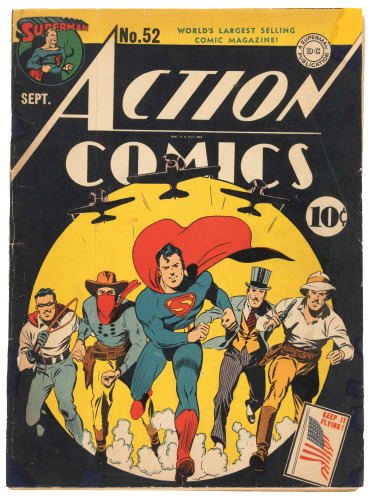 ACTION COMICS No. 52 * Classic Cover