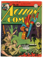 ACTION COMICS No. 60 * 1st Appearance of Lois Lane as SUPER-WOMAN