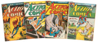 ACTION COMICS Nos. 61, 65, 68, 74 * Lot of Four Comics