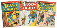 ACTION COMICS Nos. 94, 95, 98 * Lot of Three Comics
