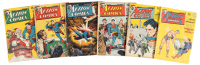 ACTION COMICS Nos. 105, 107, 108, 113, 114, 121 * Lot of Six Comics