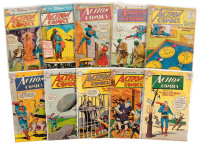 ACTION COMICS Nos. 176, 180, 195, 205, 207, 216, 217, 218, 226, 227 * Lot of Ten Comics