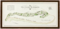 The Old Course, St. Andrews, Surveyed & Depicted by A. Mackenzie, Golf Course Architect, March 1924