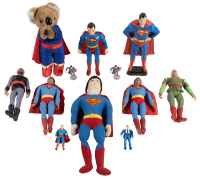 SUPERMAN and DC Superhero Action Figures, Toys and Collectibles * Lot of 40 Items