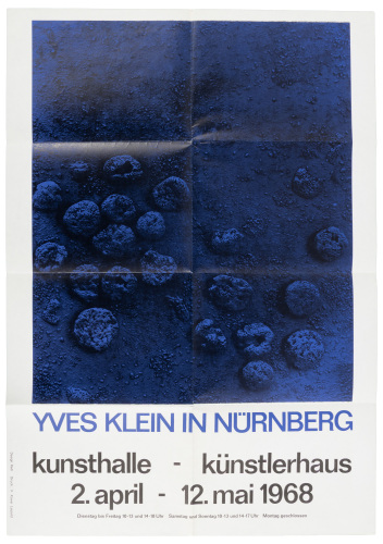 Yves Klein in Nurnberg