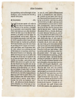 Original leaf from the Polychronicon