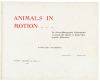 Animals in Motion [with] The Human Figure in Motion - 4