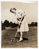 Large original photograph of Helen Dettweiler, inscribed to her Wilson Sporting Goods representative "Plug" Osborne