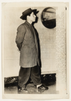 Portrait of Zoot Suit rebel Frank H. Tellez