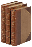 Three volumes handsomely bound by Bayntun