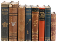 Eight volumes of classical literature and archaeology