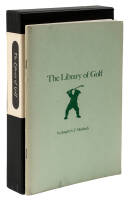 The Library of Golf, 1743-1966: A Bibliography of Golf Books, Indexed Alphabetically, Chronologically, & by Subject Matter