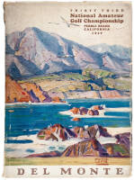 Official Souvenir Book of the Thirty-Third National Amateur Championship, United States Golf Association, Pebble Beach Del Monte, California, September 2-7, 1929
