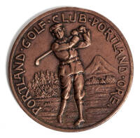 Portland Golf Club medal - Portland, Oregon