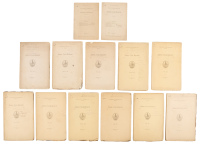 Thirteen issues of the Sierra Club Bulletin
