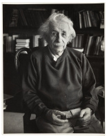 Frederick Plaut photograph of Albert Einstein