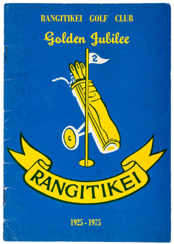 Rangitikei Golf Club Golden Jubilee, 1925-1975