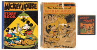 Three Mickey Mouse children's books