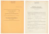 Two Papers on the General Theory of Relativity