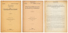 Three author offprints by Albert Einstein