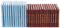 Twenty-seven miniature books from the Junipero Serra Press