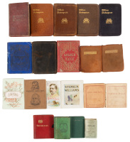 Twenty early miniature books from American presses