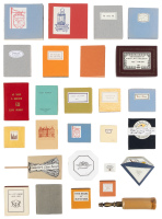 90 miniature books from REM Miniatures [with] six items of ephemera