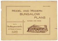 Model and Modern Bungalow Plans: Outside and Inside