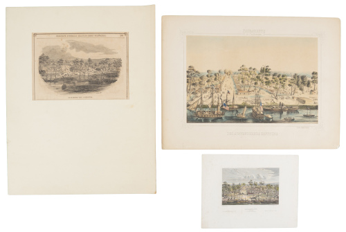 Three views of Sacramento, California