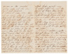 Letter from a 21 year-old Union soldier declaring that some Ohio troops would not fight just to free the slaves - 2