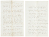 Letter from wounded Union officer, a McClellan Democrat - 3