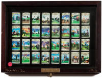 "Legends in Time" The Ryder Cup Series, 1927-1997 - Ryder Cup Commemorative Matchbooks Series in wooden display case