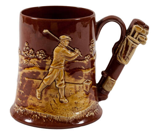 Beer mug made by Dartmouth Pottery