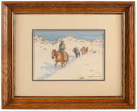 Original watercolor by Leonard H. Reedy