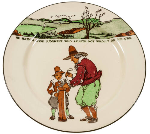 Royal Doulton Charles Crombie Series - Large Plate