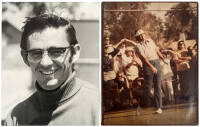 Lot of eleven photographs of golfers from the 1970s