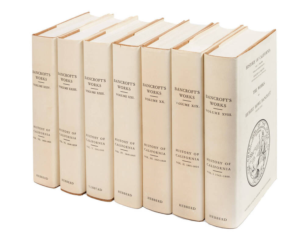 The Works of Hubert Howe Bancroft, Volume XVIIIXXIV. History of California