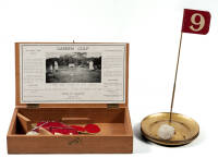 Garden Golf, A Nine Hole Course In Your Garden - game in wooden box