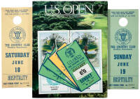 U.S. Open, 1988 Program - with related ephemera